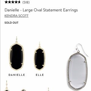 Kendra Scott | NWOT Danielle Designer Earrings